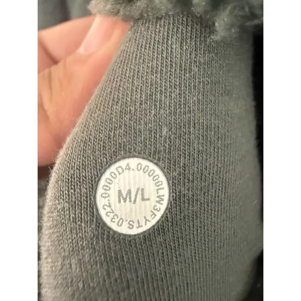 Lululemon Scuba Oversized Half-Zip Fleece Hoodie Smoked Spruce Women’s Size M/ L